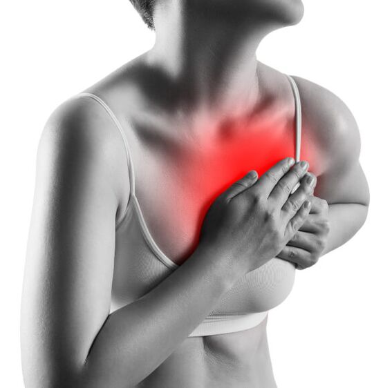 Síntomas da osteocondrose torácica